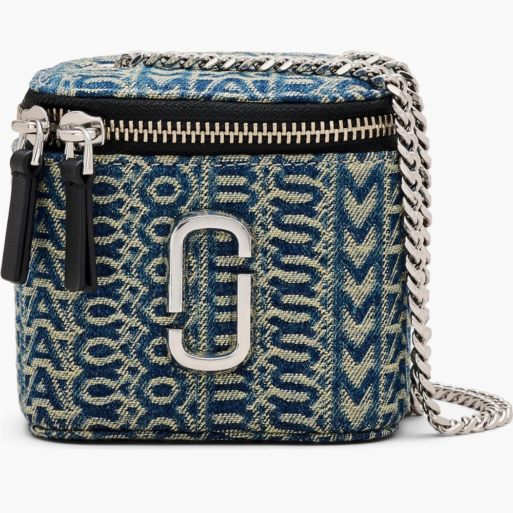 Marc Jacobs Denim and Cream Mini Bag